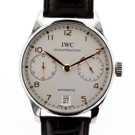 iwc 7 day power reserve replica|4 Reasons The IWC Portugieser Automatic 7.